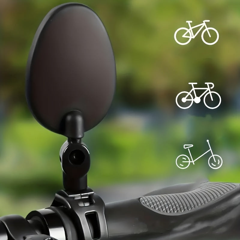 Miroirs de Vélo Arrière Universels - Visibilité Optimale et Sécurité Renforcée