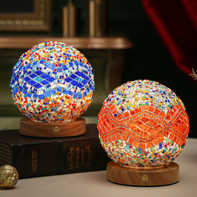 Lampe de Table Bohème Moderne - Design Élégant avec Port USB