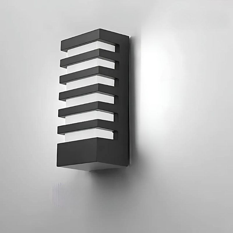 Lampe Murale Étanche en Aluminium - Éclairage Élégant pour Intérieur et Extérieur