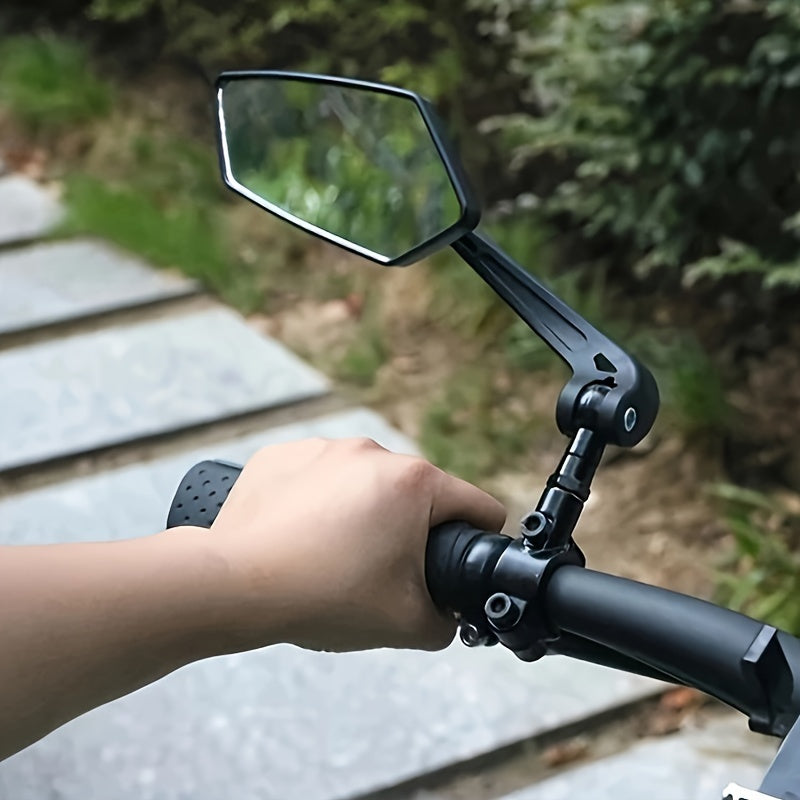 Miroirs de Vélo Rotatifs 360° - Sécurité et Visibilité Optimales