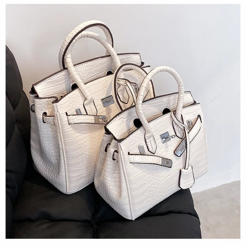 Sac fourre-tout en Cuir PU - Spacieux et Ajustable pour Femmes