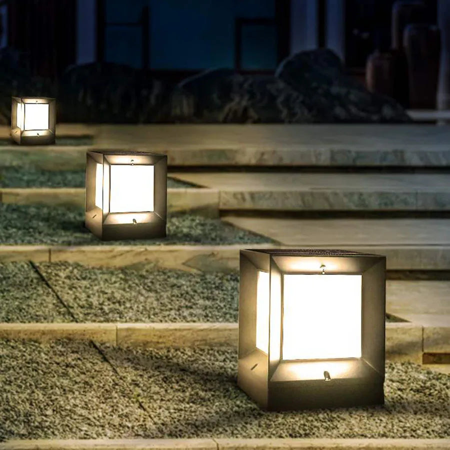 Lampe d'extérieur en Aluminium - Éclairage Élégant pour Jardin et Terrasse