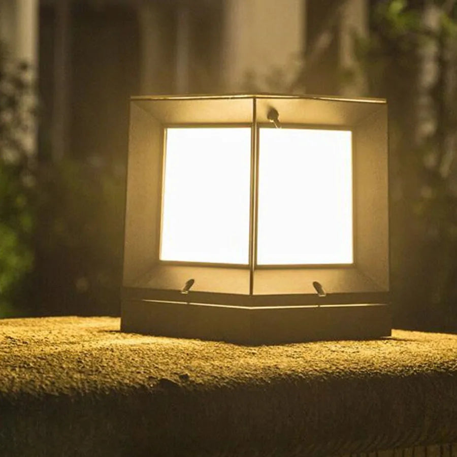 Lampe d'extérieur en Aluminium - Éclairage Élégant pour Jardin et Terrasse