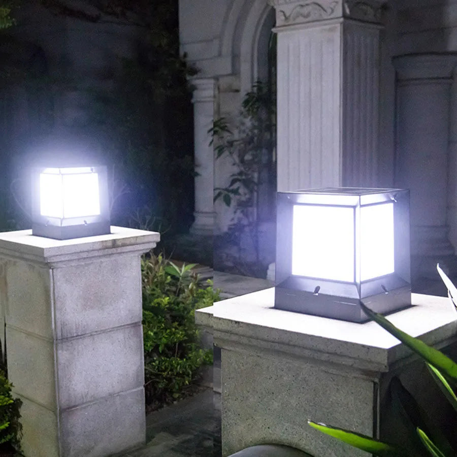 Lampe d'extérieur en Aluminium - Éclairage Élégant pour Jardin et Terrasse