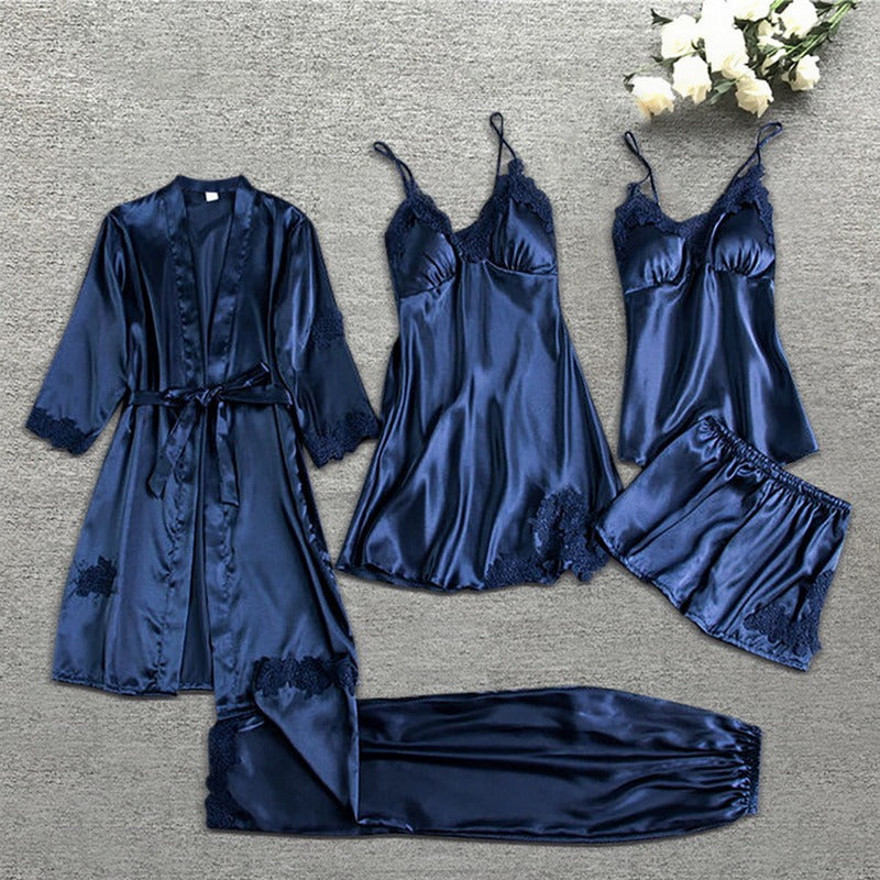 Ensemble de Pyjama de Luxe - Confort Ultime en Velours Soyeux