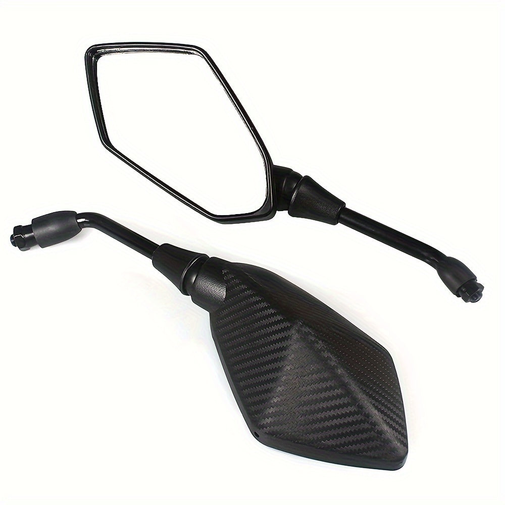 Miroirs de Moto Universels - Large Champ de Vision et Sécurité