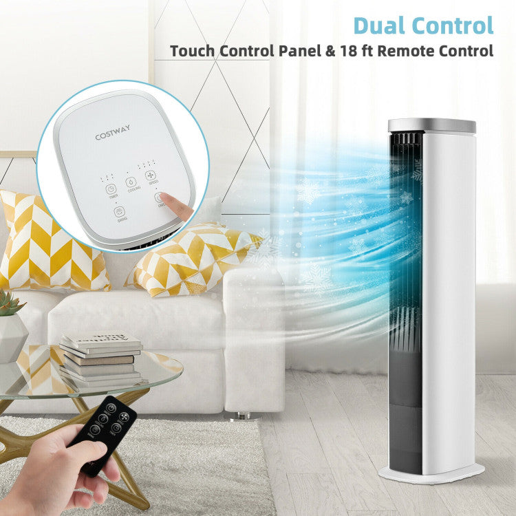 Refroidisseur d'Air 3-en-1 Compact - Ventilateur Portable avec Minuteur Réglable