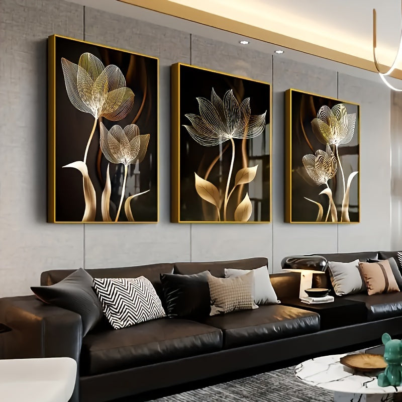 Tapisserie Murale Fleurs en Toile - Élégance et Luxe pour Votre Intérieur
