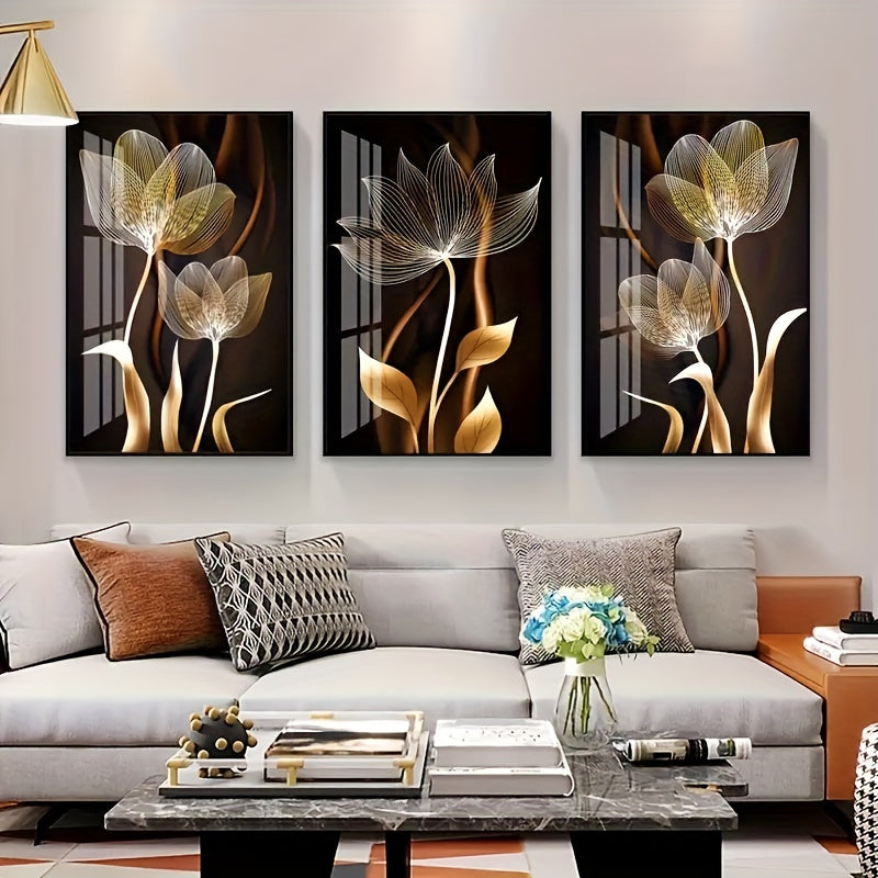 Tapisserie Murale Fleurs en Toile - Élégance et Luxe pour Votre Intérieur