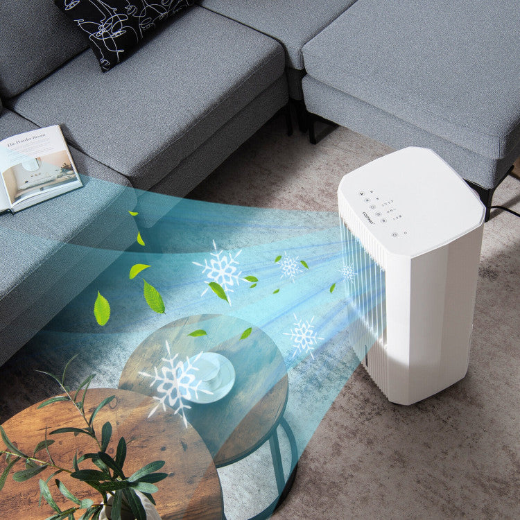 Refroidisseur d'air portable 3-en-1 - Confort et contrôle faciles pour espaces de vie