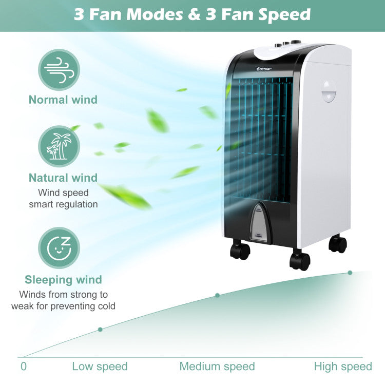 Refroidisseur d'air évaporatif 3-en-1 - Confort et Air Pur à Domicile