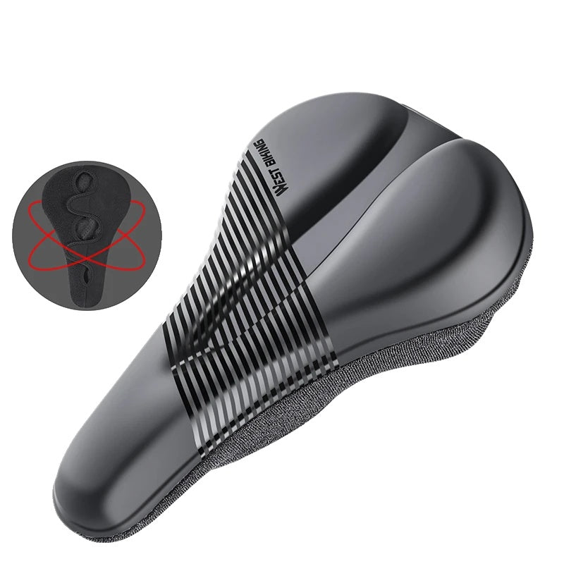 Housse de Selle de Vélo Confortable - Résistante à l'Usure et Étanche