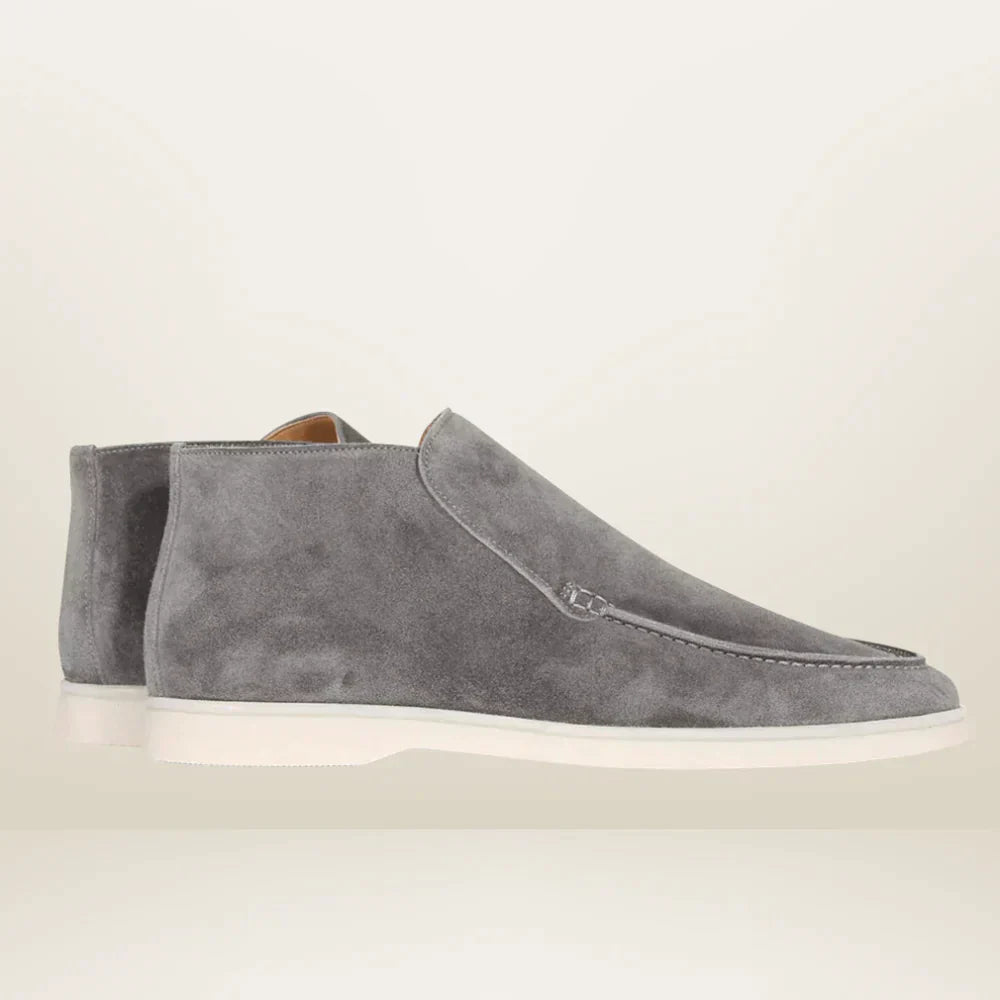 Mocassins en Suède Vegan pour Hommes - Élégance Intemporelle et Confort Optimal