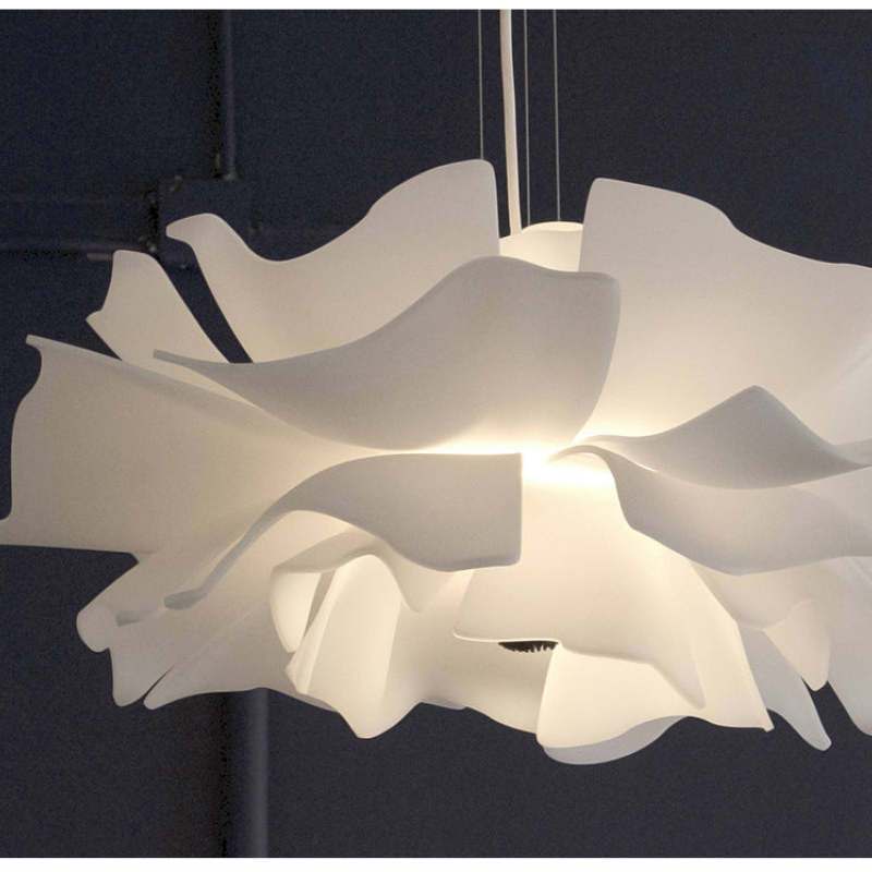 Lumière Suspendue Florale Moderne - Élégance et Ambiance Accueillante