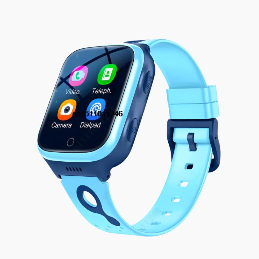 Montre GPS 4G pour Enfants - Appels Vidéo et Suivi Étanche