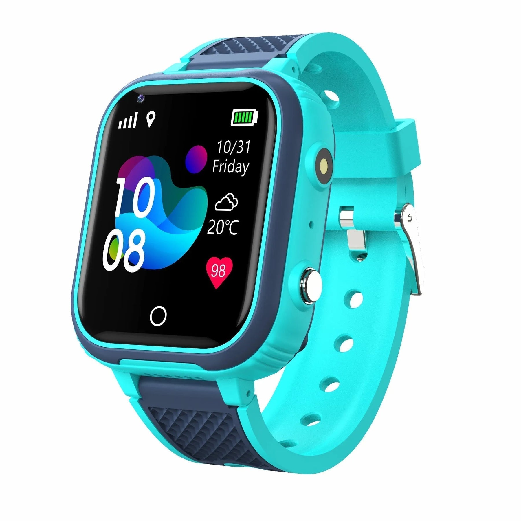Montre Connectée 4G pour Enfants - Suivi GPS, Caméra HD et Fonction SOS