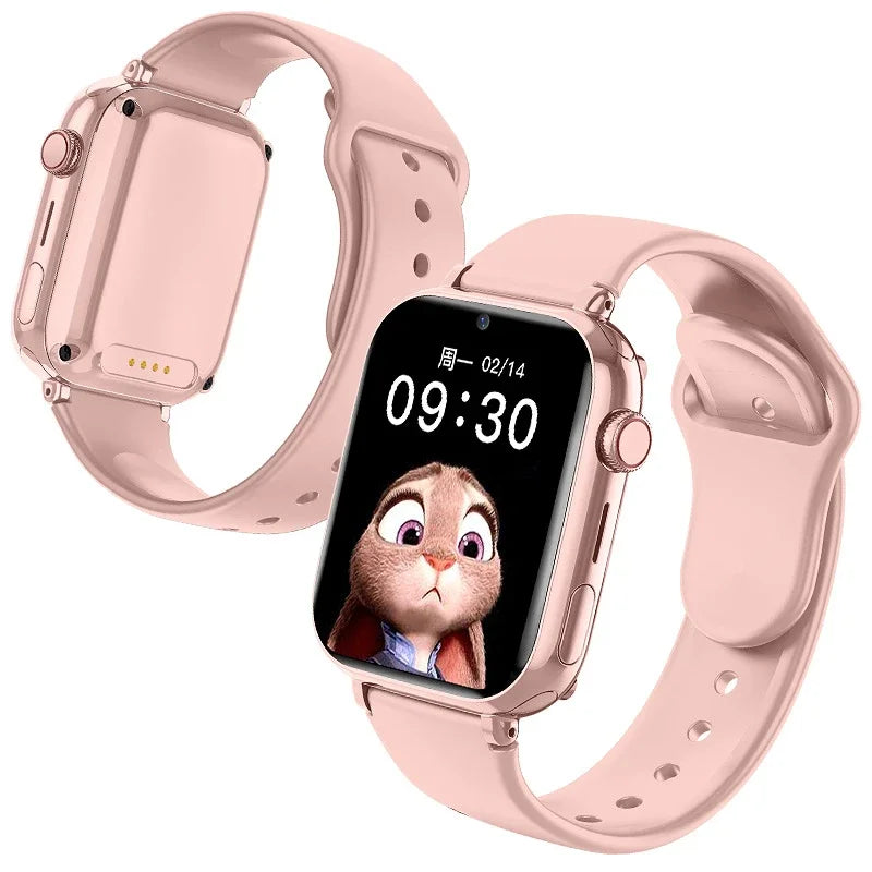 Montre 4G pour Enfants avec GPS - Étanche et Antichoc pour Enfants Actifs