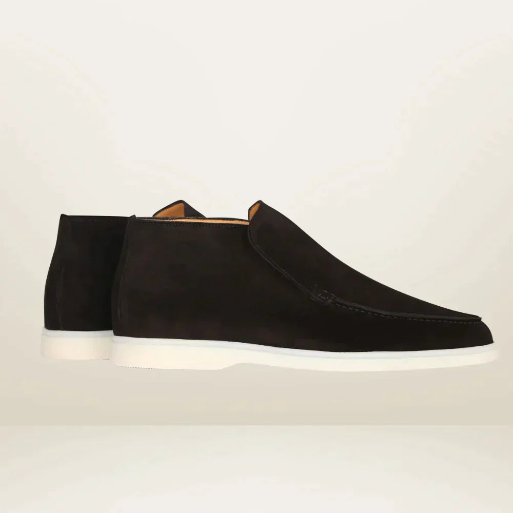 Mocassins en Suède Vegan pour Hommes - Élégance Intemporelle et Confort Optimal
