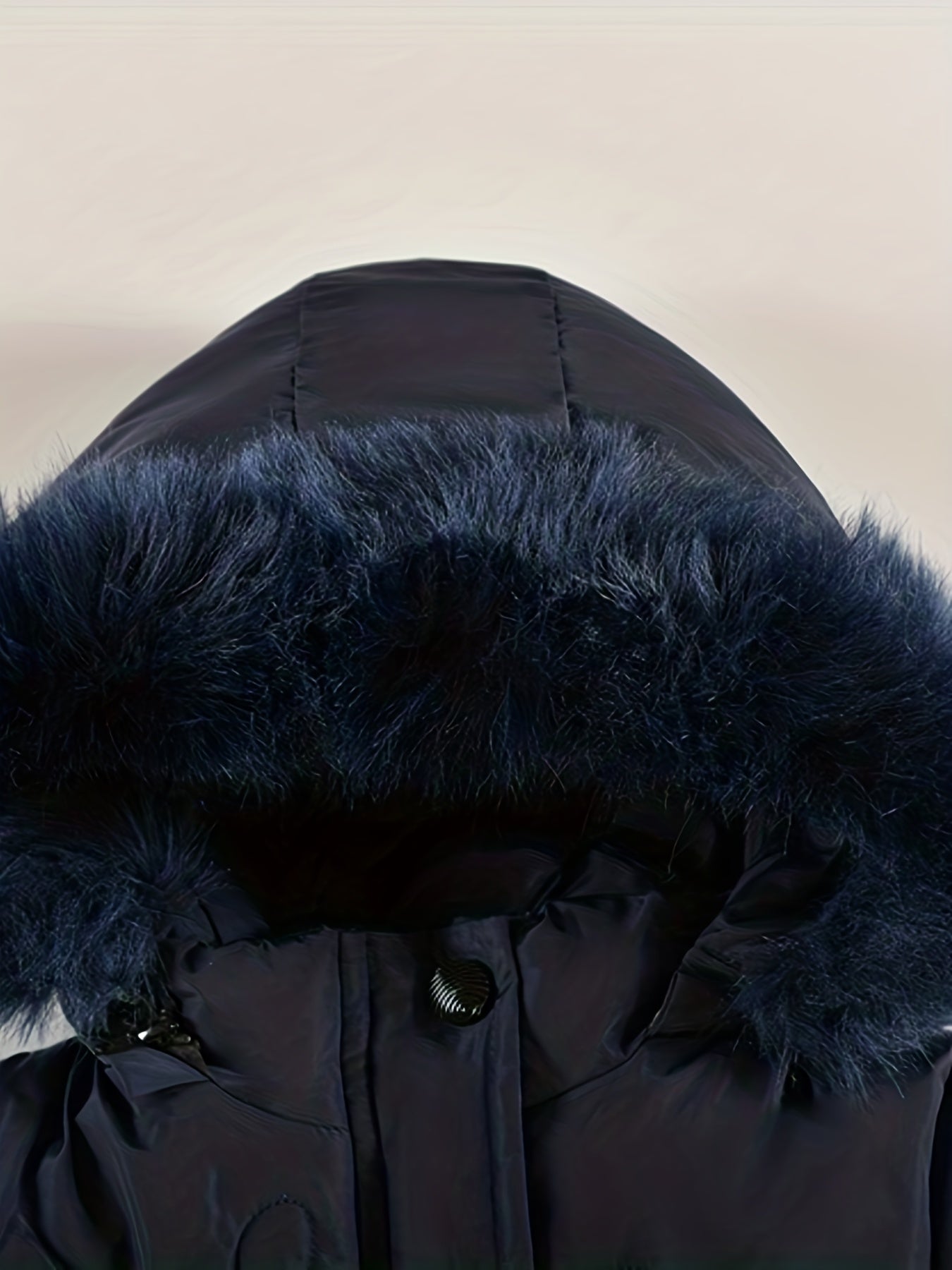Manteau d'Hiver pour Filles - Douillet avec Capuche en Fausse Fourrure