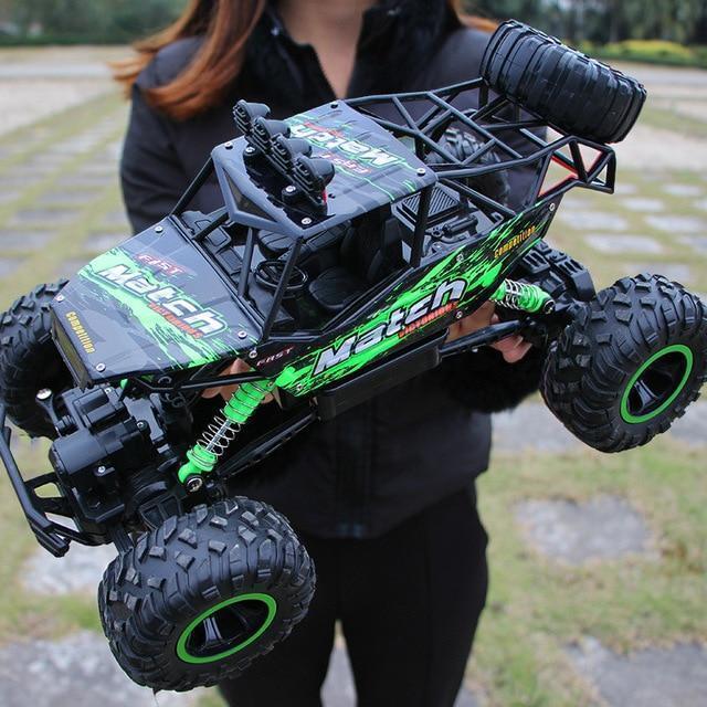 Camion Monstre RC Tout-Terrain - Moteur Haute Performance et Conduite Robuste