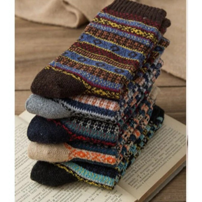 Chaussettes d'Hiver Respirantes - Confort et Style pour Vos Pieds