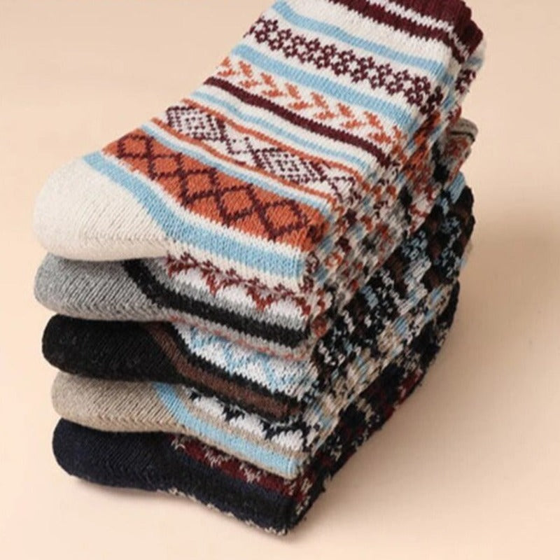 Chaussettes d'Hiver Respirantes - Confort et Style pour Vos Pieds