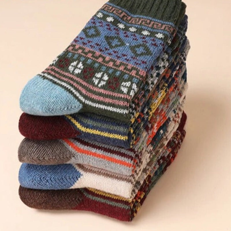 Chaussettes d'Hiver Respirantes - Chaleur et Confort pour Vos Pieds