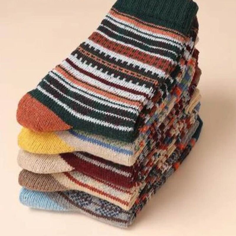 Chaussettes d'Hiver Respirantes - Confort et Style pour Vos Pieds