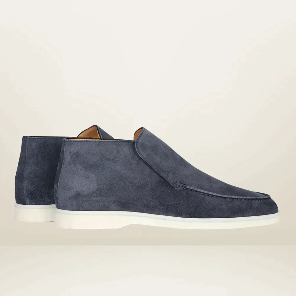 Mocassins en Suède Vegan pour Hommes - Élégance Intemporelle et Confort Optimal