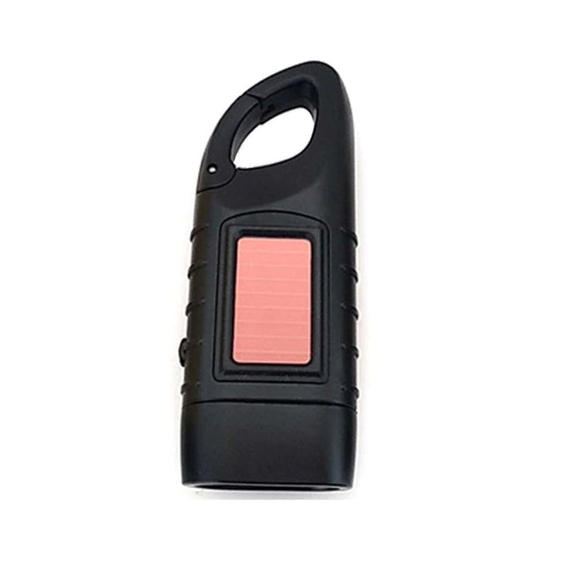 Lampe de Poche Étanche à Manivelle - Énergie Solaire et Compacte pour Urgences