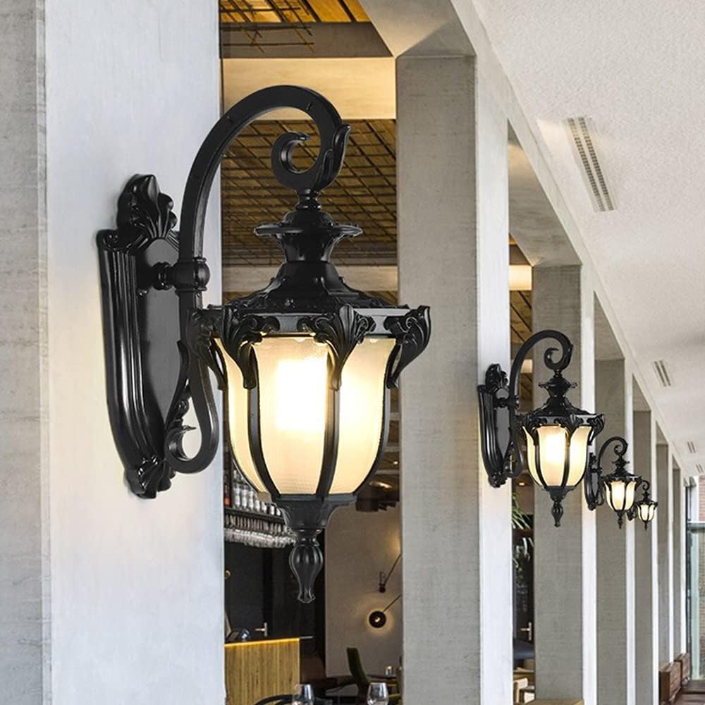 Lampe Murale Extérieure Vintage - Élégance et Résistance aux Intempéries