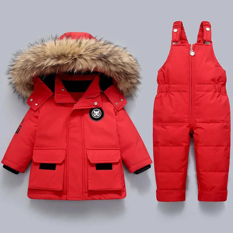 Veste d'Hiver pour Enfants - Isolation Supérieure et Capuche Douce