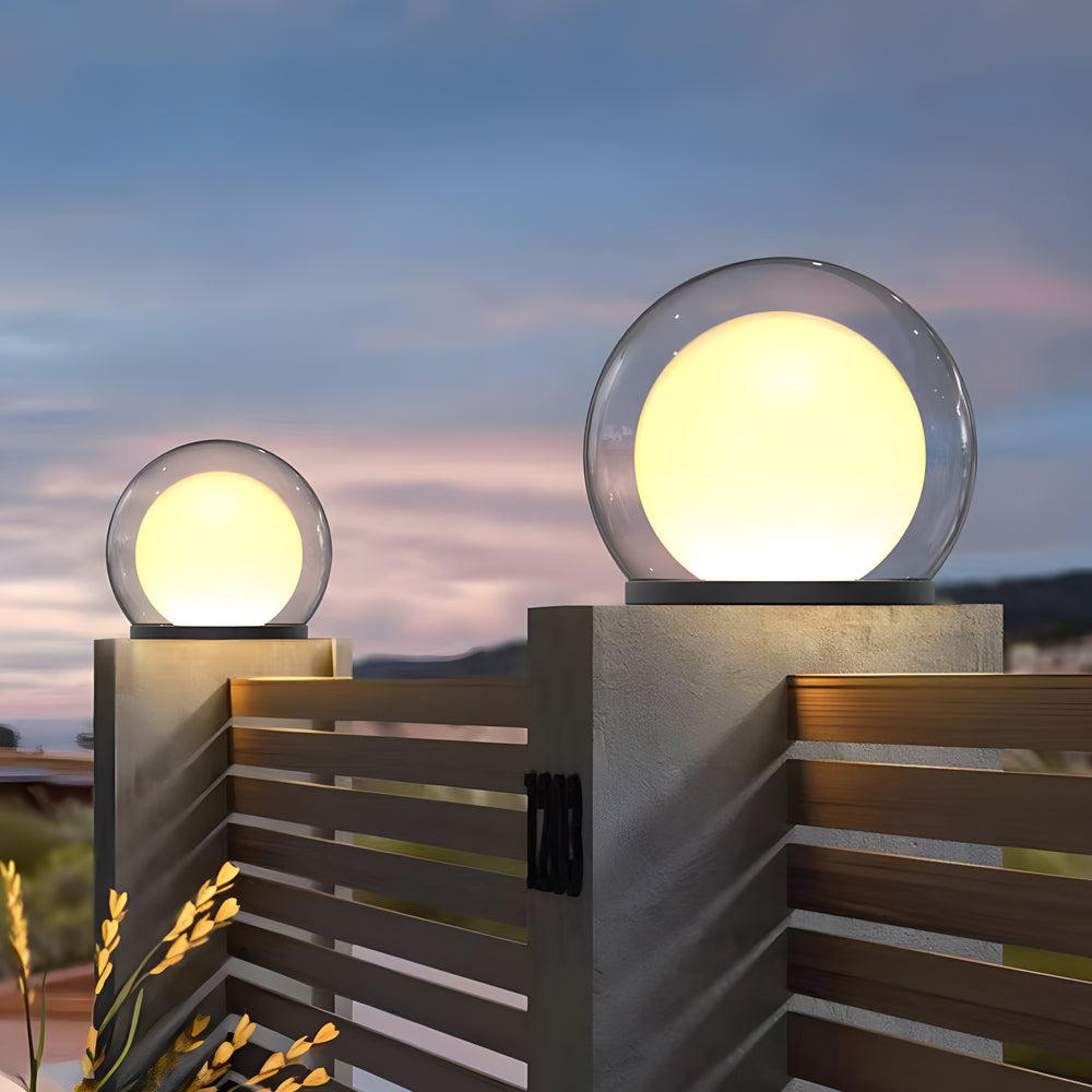 Lampe Solaire Moderne pour Extérieur - Design Résistant aux Intempéries et Élégant