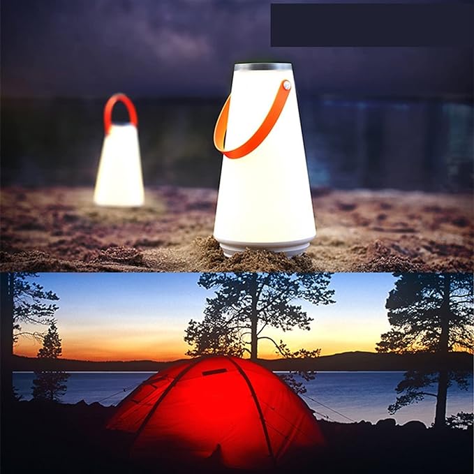 Lampe de Camping LED Rechargeable - Autonomie de Plus de 24 Heures