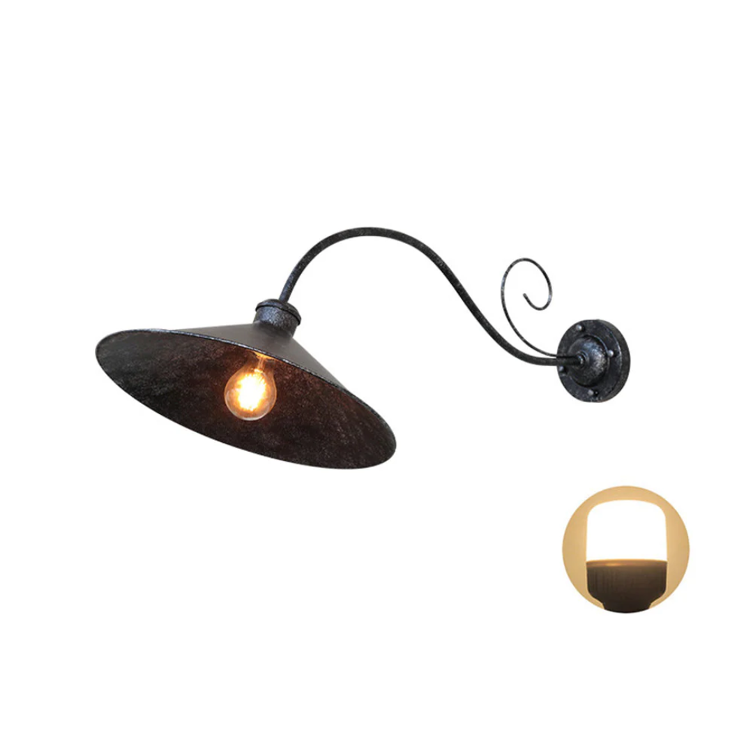 Lampe Murale Extérieure Vintage - Éclairage Étanche et Écoénergétique