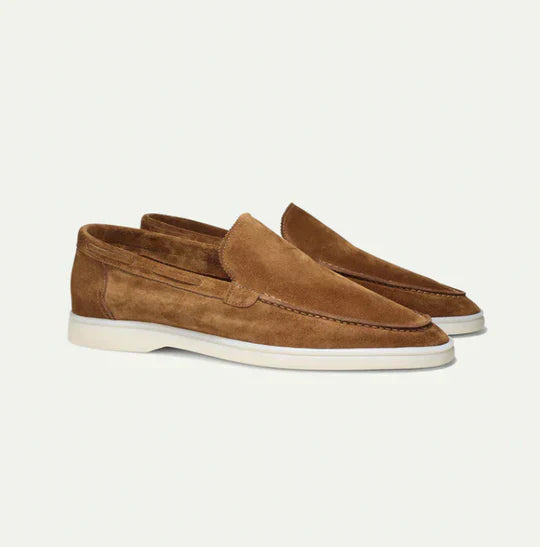 Mocassins Classiques pour Hommes - Cuir Vegan et Confort Orthopédique