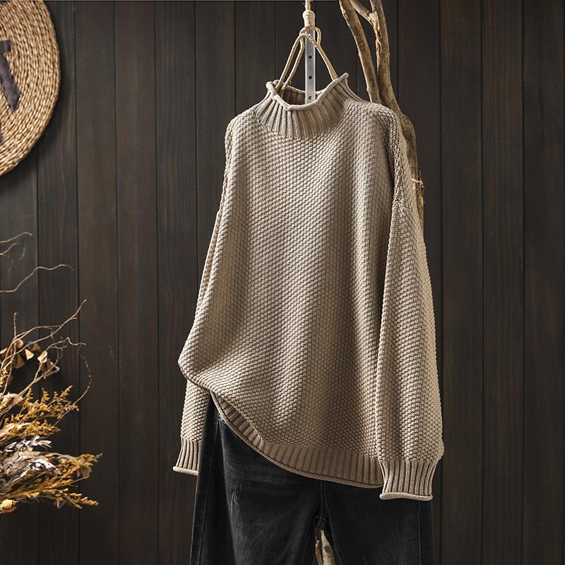 Pull Tricoté Chaud pour Hiver - Confort Ultime et Élégance Intemporelle
