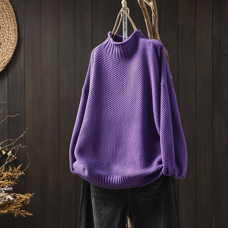 Pull Tricoté Chaud pour Hiver - Confort Ultime et Élégance Intemporelle