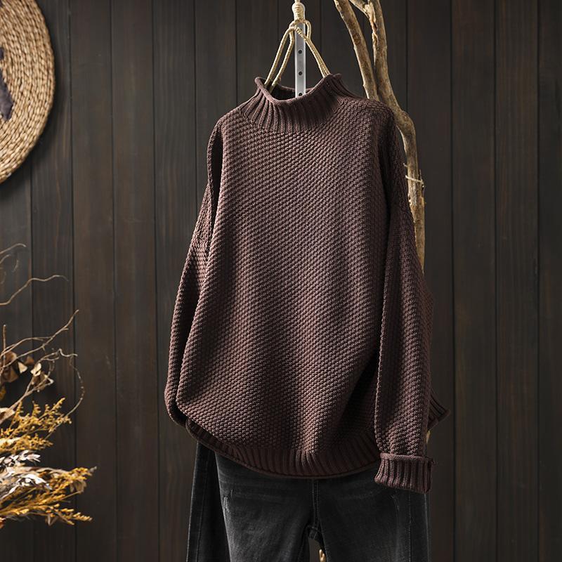 Pull Tricoté Chaud pour Hiver - Confort Ultime et Élégance Intemporelle