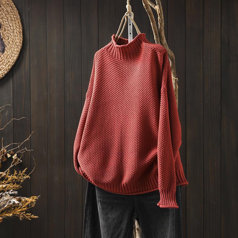 Pull Tricoté Chaud pour Hiver - Confort Ultime et Élégance Intemporelle