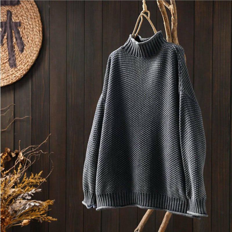 Pull Tricoté Chaud pour Hiver - Confort Ultime et Élégance Intemporelle