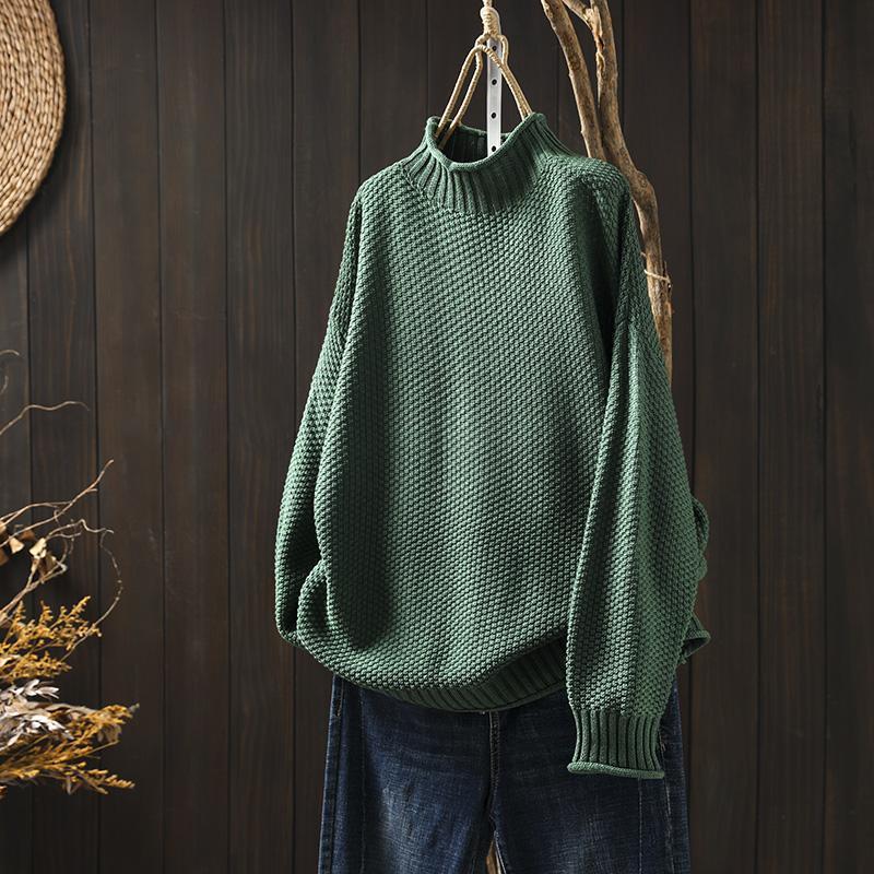 Pull Tricoté Chaud pour Hiver - Confort Ultime et Élégance Intemporelle
