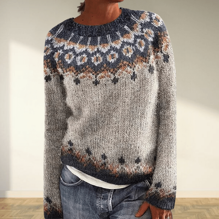 Pull Tricoté Doux et Élégant - Confort et Style pour Jours Froids