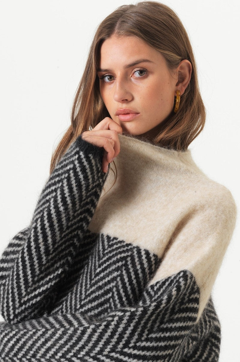 Pull à Col Montant Chic - Doux et Chaud pour Jours Froids