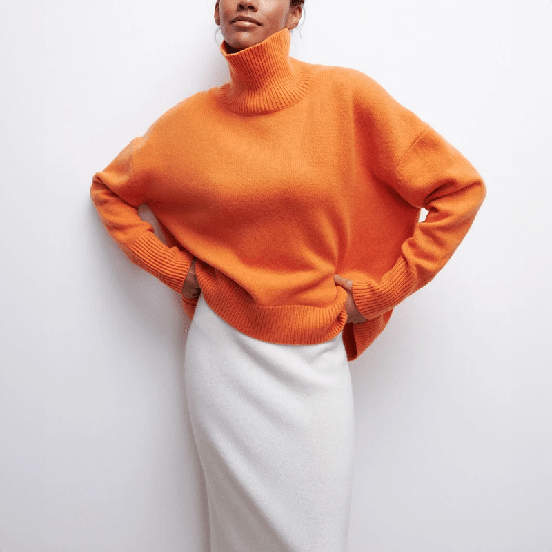 Pull en Tricot Élégant pour Femmes - Confort et Style Hivernal Sophistiqué