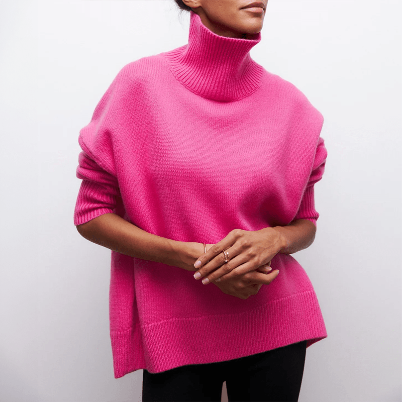 Pull en Tricot Élégant pour Femmes - Confort et Style Hivernal Sophistiqué