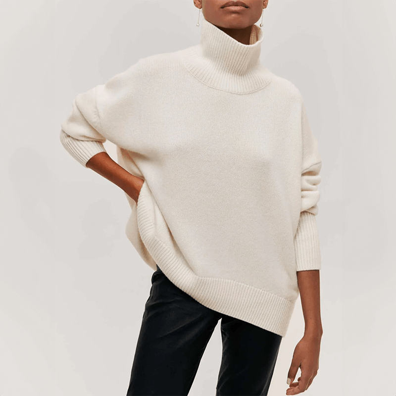 Pull en Tricot Élégant pour Femmes - Confort et Style Hivernal Sophistiqué