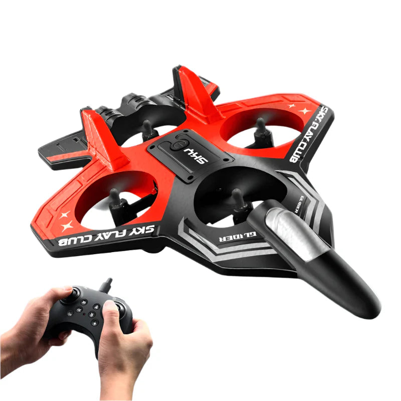 Avion Télécommandé Léger avec Lumières LED - Vols Stables et Excitants pour Débutants