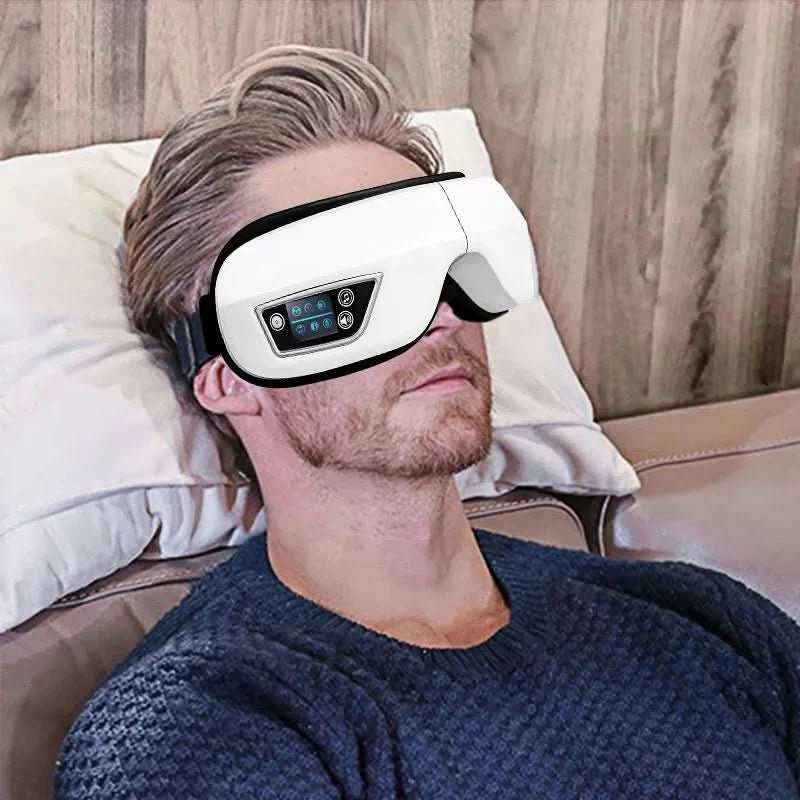 Masseur d'yeux Intelligent avec Chaleur - Relaxation et Revitalisation Instantanées