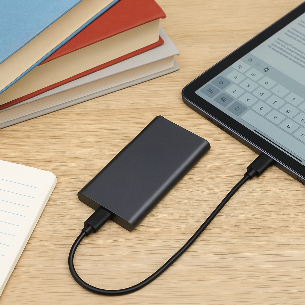 Disque Dur Externe SSD Haute Vitesse - Stockage Fiable et Compact
